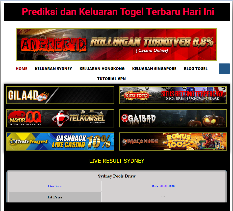 tepat sasaran togel